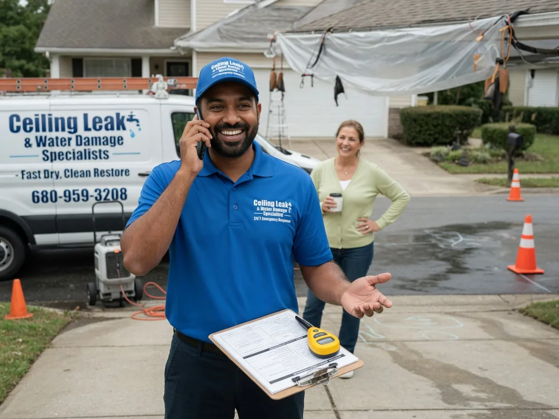 Ceiling Leak Cleanup Stamford, VT FAQs